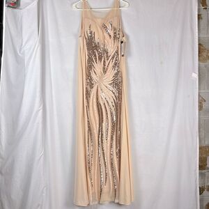 Elegant Sequin Maxi Dress
